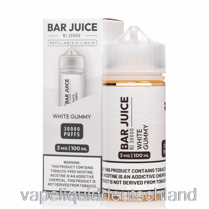 Weißes Gummibärchen – Riegelsaft – 100 Ml 0 Mg Vape Deutschland